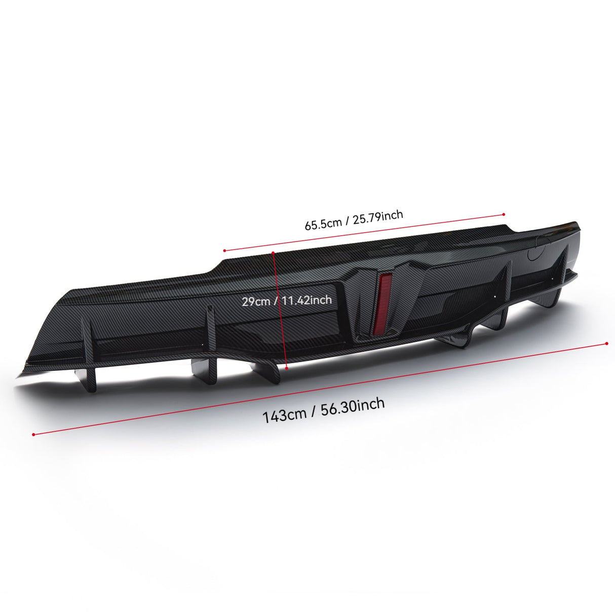 (Patented ABS) For 20-24 Tesla Model Y Rear Diffuser